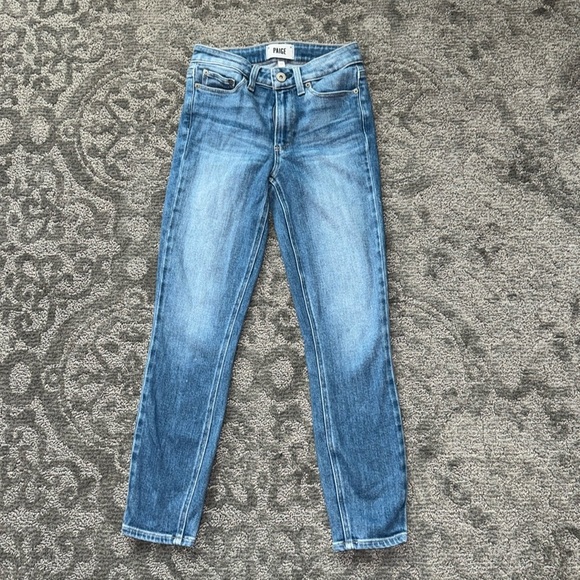 •Petite Paige denim Hoxton crop• - Picture 3 of 7